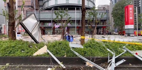 FOTO: Ledakan Dashyat Guncang Pusat Perbelanjaan di Taiwan, 4 Orang Tewas dan 26 Terluka