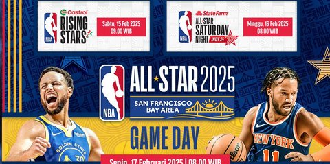 Jadwal NBA All-Star 2025: Format Pertandingan dan Cara Menontonnya