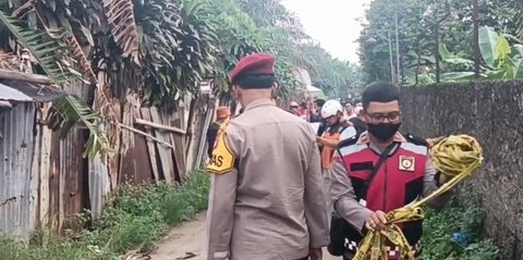Pagi Buta, Mayat Bersimbah Daerah dengan Wajah Rusak Parah Tergeletak di Jalan Bikin Heboh Warga Beji Depok
