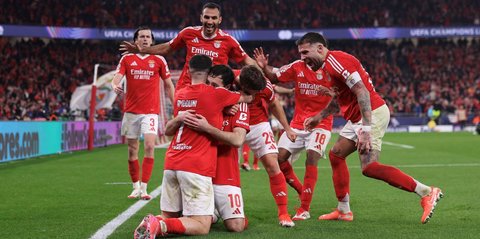 FOTO: Ini Daftar 4 Tim Lolos ke 16 Besar Liga Champions Lewat Babak Playoff