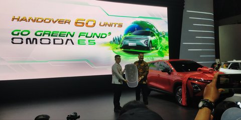 Chery Serahkan 60 Mobil Listrik Omoda E5 ke BSI untuk jadi Kendaraan Operasional