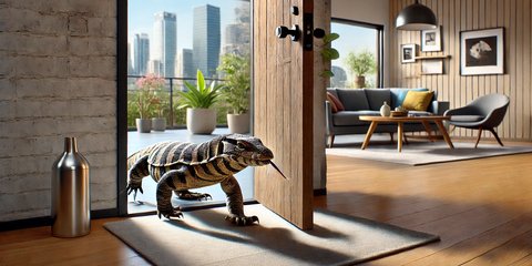 Serupa tapi Tak Sama, Ini Perbedaan Biawak dengan Komodo