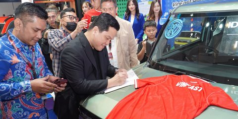 VinFast jadi Sponsor Baru Timnas, Erick: Saya Beli Satu Warna Merah