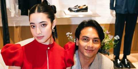 Momen Pacaran Romantis Jefri Nichol di Malaysia, Ameera Khan Tampil Cantik Menawasn dengan Gaun Merah
