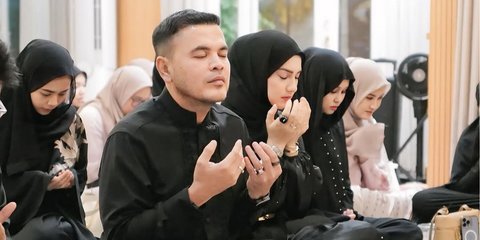 Sambut Bulan Suci Ramadan, Irish Bella dan Haldy Sabri Gelar Pengajian di Rumah Barunya