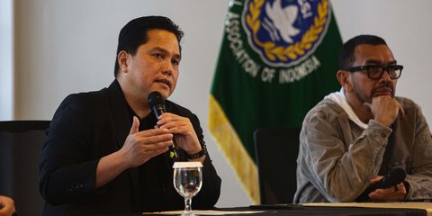 FOTO: Erick Thohir Blak-blakan Alasan Tunjuk Eks Direktur Barcelona Jordi Cruff Jadi Penasihat Teknis PSSI