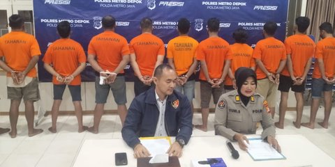 11 Orang jadi Tersangka, Begini Kronologi Bentrokan Dua Kelompok di Depok Berujung Pembakaran Lapak