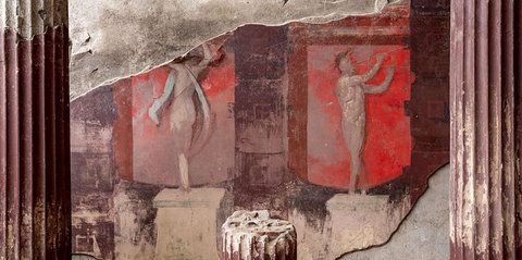 FOTO: Penemuan Lukisan Dinding Langka Gambarkan Ritual Pemujaan Misterius di Pompeii, Punya Makna Religius yang Mendalam