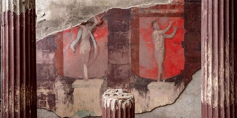 Arkeolog Temukan Lukisan Dinding Langka di Pompeii, Jadi Petunjuk Kehidupan Beragama Orang Romawi 2.000 Tahun Lalu