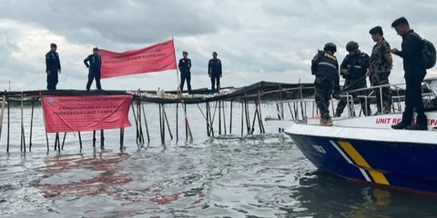 Polri Periksa Tujuh Orang Terkait Pagar Laut di Tangerang