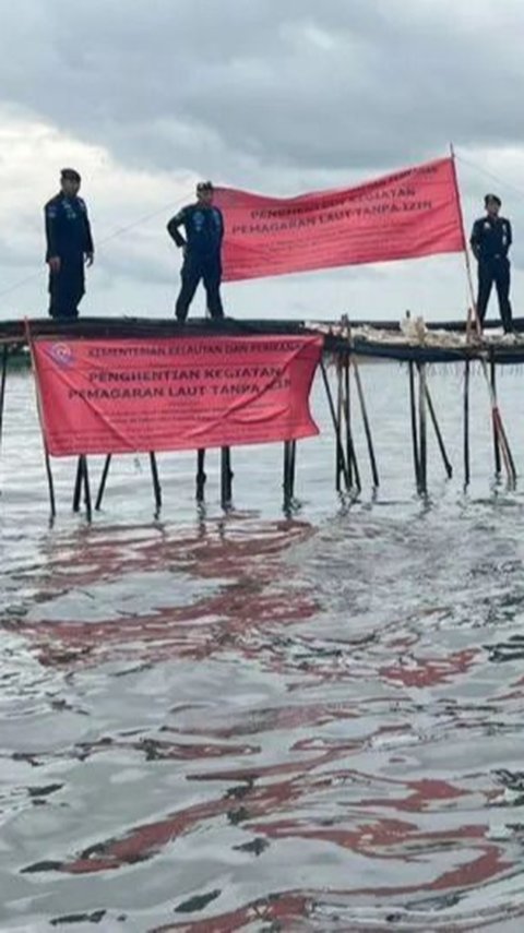 Polri Periksa Tujuh Orang Terkait Pagar Laut di Tangerang