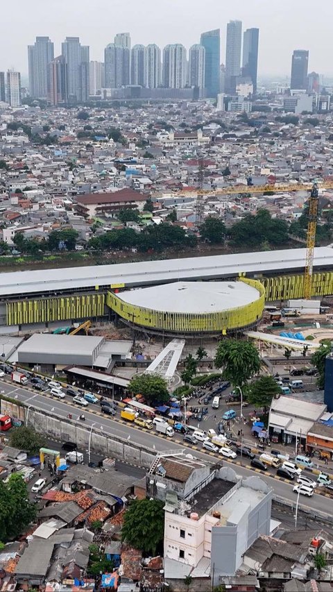 FOTO: Penampakan Terkini Proyek Pengembangan Stasiun Tanah Abang yang Segera Tuntas