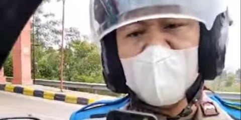 Duduk Perkara Polantas Pelambang Adang, Rampas Kunci & Tuding Sopir Mobil Boks Pisang Bawa Sabu versi Polisi