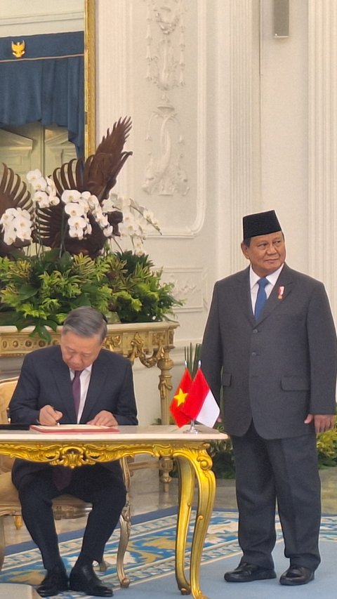 Prabowo Bertemu Sekjen Partai Komunis Vietnam di Istana, Bahas Apa?