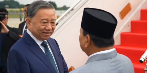 Prabowo Antar Kepulangan Sekjen Partai Komunis Vietnam Tom Lam