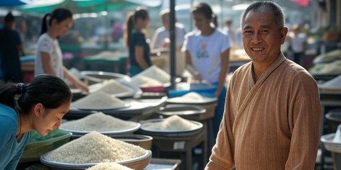 Harga Beras di Negara Asia Ini Tembus Rekor Tertinggi, Hampir Rp 100.000 Per Kg