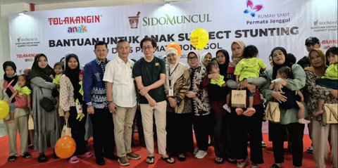 Sido Muncul Bantu 170 Anak Terindikasi Stunting di Jonggol, Langkah Nyata Perangi Gizi Buruk