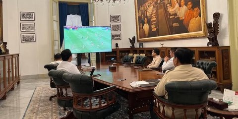Prabowo Bareng Teddy Tonton Timnas Indonesia Kalah dari Australia