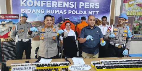 Polisi Bongkar Peredaran Obat Perangsang LGBT di Kupang, 2 Orang Diringkus