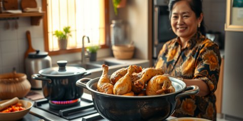 Cara Mengungkep Ayam agar Empuk dan Bumbu Meresap dengan Sempurna, Mudah Dilakukan dan Dijamin Tidak Gagal