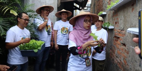 Urban Farming Lorong Mekaar, Langkah PNM Wujudkan Asta Cita Ketahanan Pangan