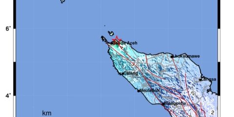 Gempa Berpusat di Darat Guncang Banda Aceh, Terasa Sampai 3 Detik