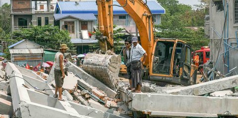 VIDEO: Bos Tol Jusuf Hamka Datangi Gedung Runtuh di Bangkok Imbas Gempa Myanmar, Cek Banyak Toko Tutup