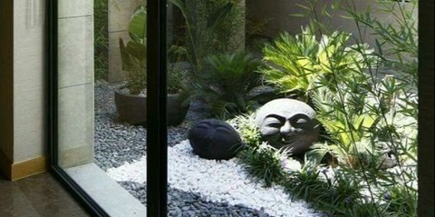 5 Inspirasi Taman Batu Koral Minimalis yang Elegan dan Fungsional, Bikin Rumah Jadi Adem dan Estetik