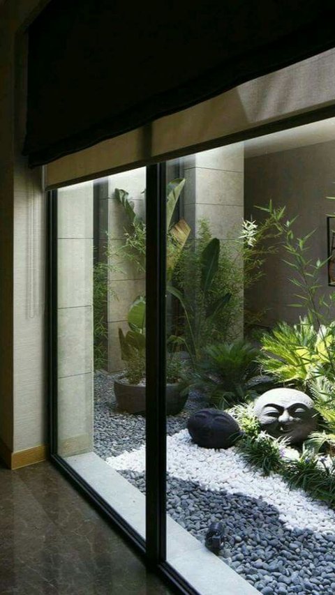 5 Inspirasi Taman Batu Koral Minimalis yang Elegan dan Fungsional, Bikin Rumah Jadi Adem dan Estetik