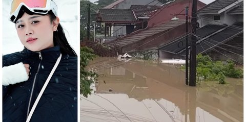 Potret Rumah Orangtua Clarissa Putri Terendam Banjir di Bekasi, Semua Penghuni Rumah Akhirnya Dievakuasi