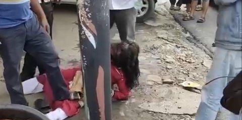 Perempuan ODGJ di Labuhanbatu Ditendang Wajahnya oleh Polisi, Penyebabnya Gara-Gara Motor Mau Dibakar
