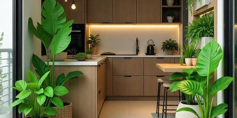 Ide Desain Taman Indoor dekat Dapur, Solusi Cantik untuk Rumah Minimalis