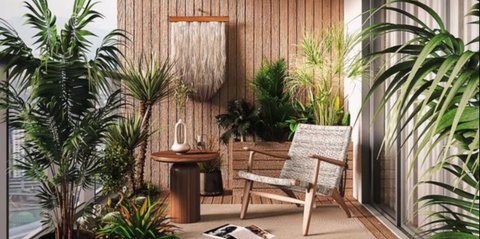 22 Inspirasi Desain Taman Minimalis dan Sederhana di Balkon Rumah, Bikin Rumah Jadi Homey dan Adem