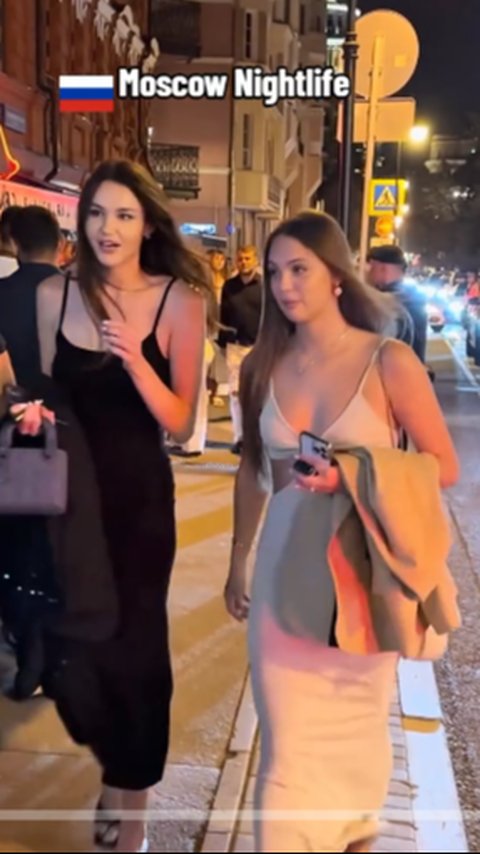 Potret Kehidupan Malam di Moskow Rusia yang Jarang Tersorot, Banyak yang Bening Bertebaran