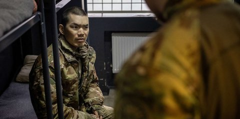 FOTO: Wajah Warga China yang Ditangkap Ukraina saat Berperang Bela Rusia