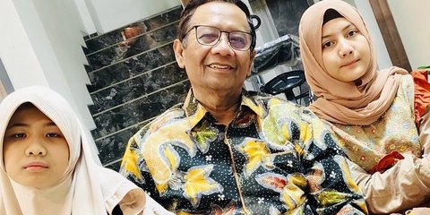 Potret Dua Cucu Mahfud MD Beranjak ABG, Paras Cantiknya Ramai Dipuji