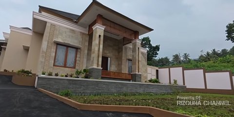 Habiskan Dana Rp2 Miliar, Potret Rumah Mewah Crazy Rich Pekanbaru di Pedesaan Bikin Melongo
