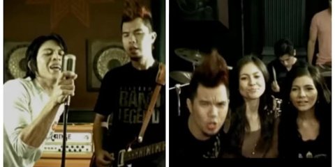 Potret Ariel-Wulan Guritno Jadi Model 'Sedang ingin Bercinta' Dewa 19, Kini Diisukan Pacaran