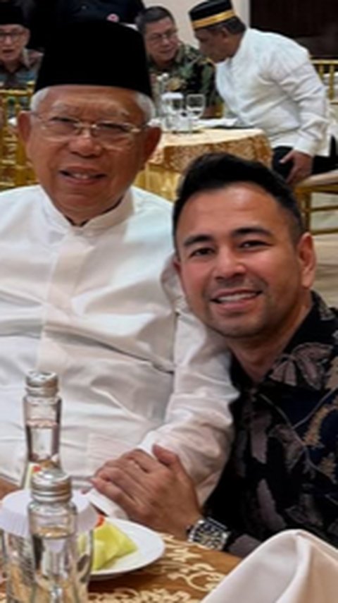 Potret Raffi Ahmad Bertemu Ma'ruf Amin, Dapat Wejangan Soal Integritas Hingga Perjuangan Membangun Bangsa