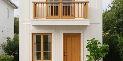 Desain Rumah Minimalis 2 Lantai Sederhana, Inspirasi Hunian Modern di Kampung
