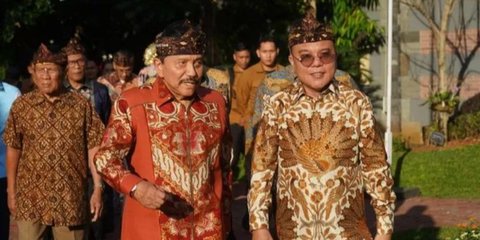 Dasco Temui Mantan Kepala BIN Jenderal Purnawirawan TNI di Keraton Majapahit
