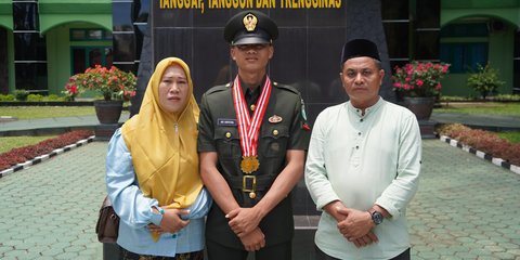 Adi Saputra, Anak Montir dari Simeulue Jadi Lulusan Terbaik TNI AD 2025