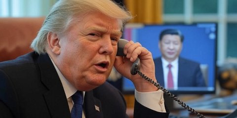 China Bantah Klaim Trump Sebut Xi Jinping Telepon Dirinya Soal Tarif