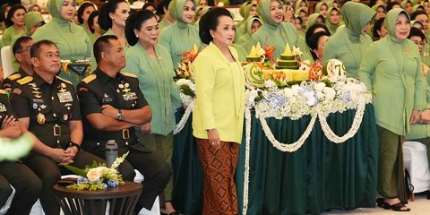 FOTO: Kebersamaan Kasad Bersama Istri Prajurit TNI AD