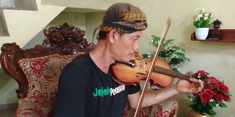 Kisah Mbah Min dan Biola Bambu, Inovasi Alat Musik Produk Lokal yang Kini Mendunia