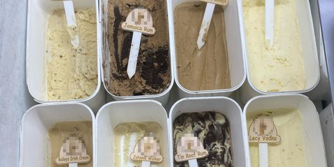 Gara-Gara Review Influencer, Terungkap Es Krim Varian Miras Mengandung 40% Alkohol Beredar di Surabaya