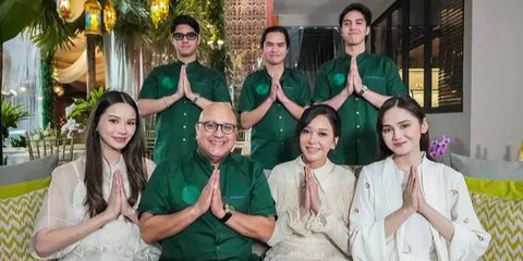 6 Potret Pasangan Artis Lebaran Bareng Keluarga Pacar, Didoakan Tahun Depan Jadi Pasangan Halal