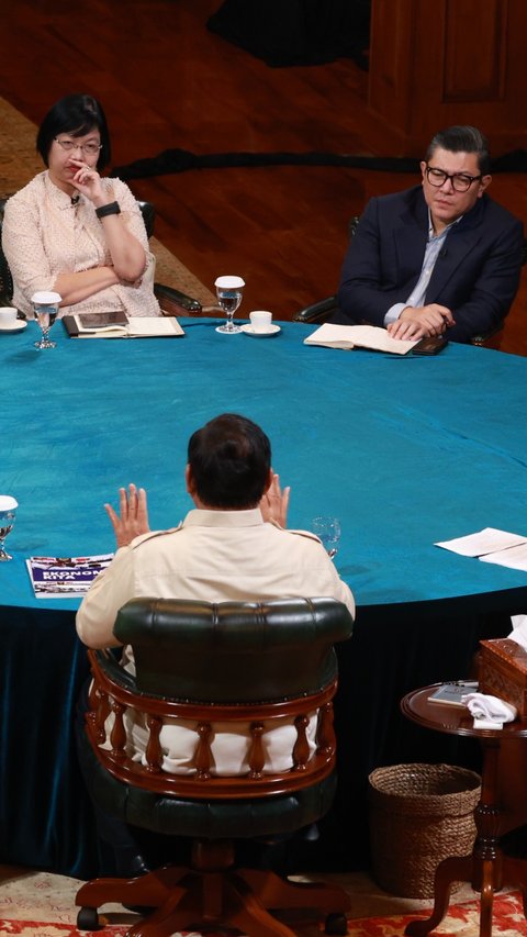 Prabowo Diwawancarai 7 Jurnalis Senior, Ini Pembahasannya