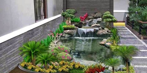 Inspirasi Desain Kolam Ikan Minimalis untuk Lahan Sempit