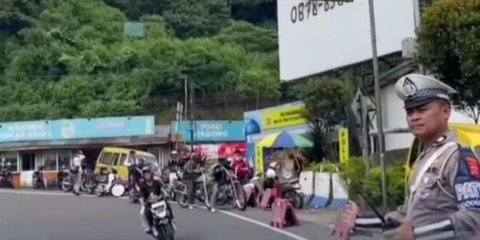 Libur Panjang Waisak, Contraflow Arah Puncak Dihentikan